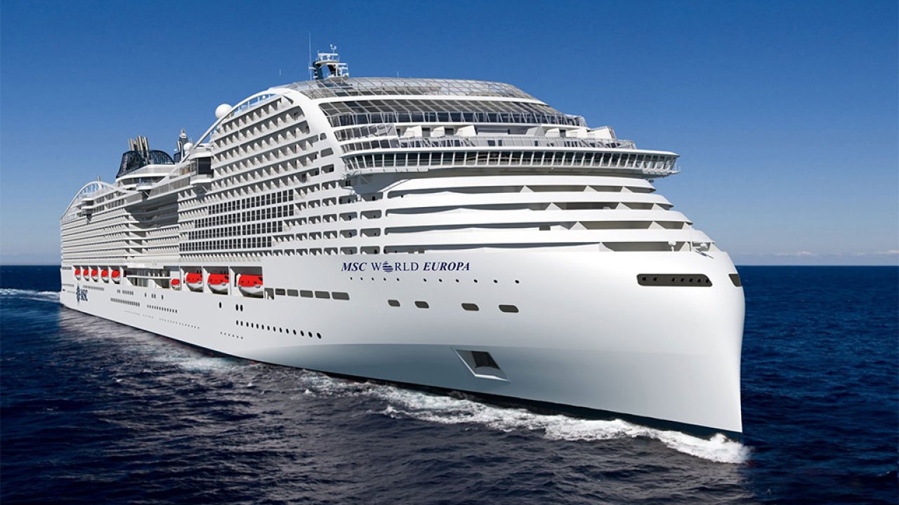 Cruise schip MSC World Europa